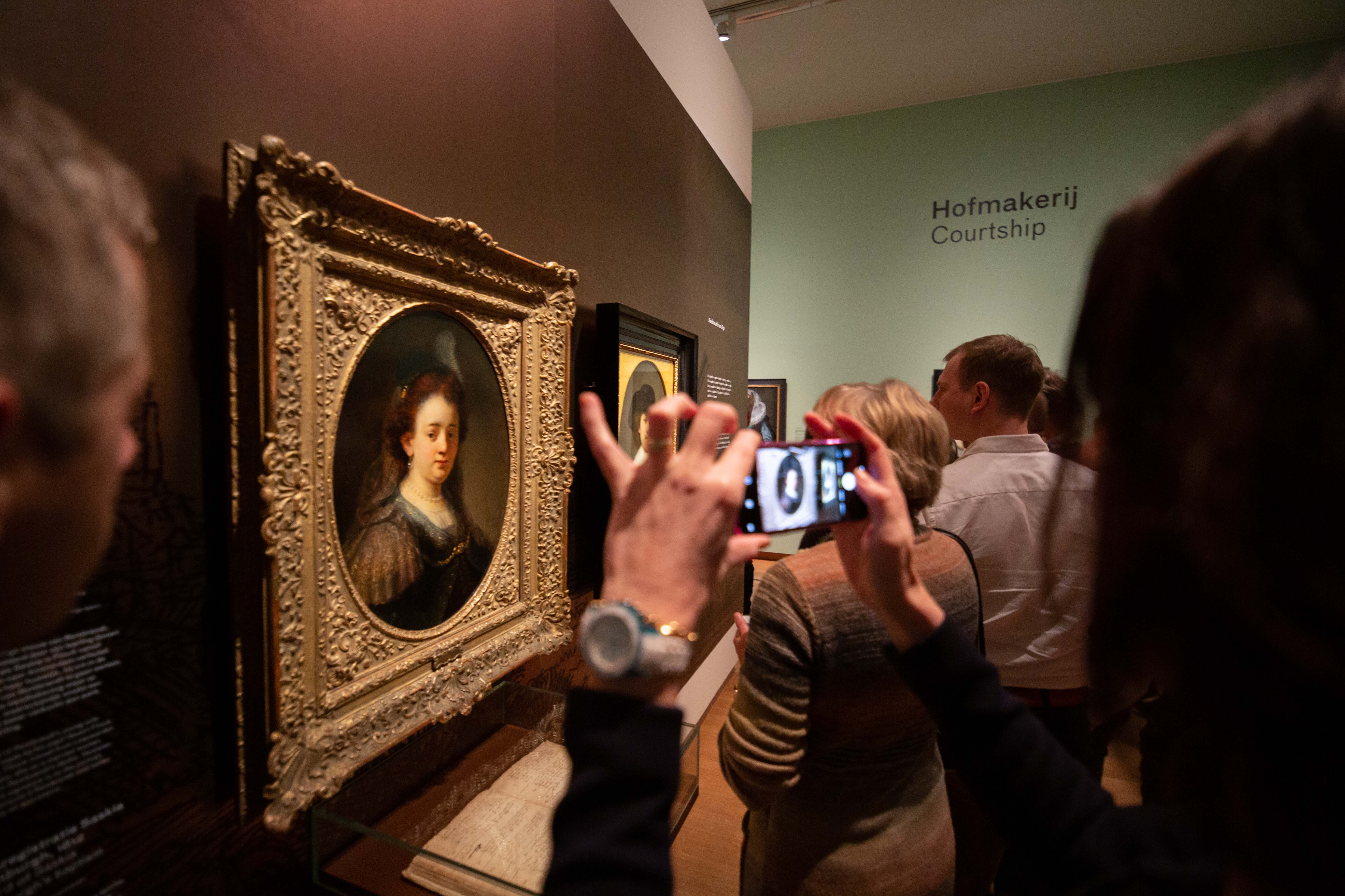 Tentoonstelling Saskia en Rembrandt