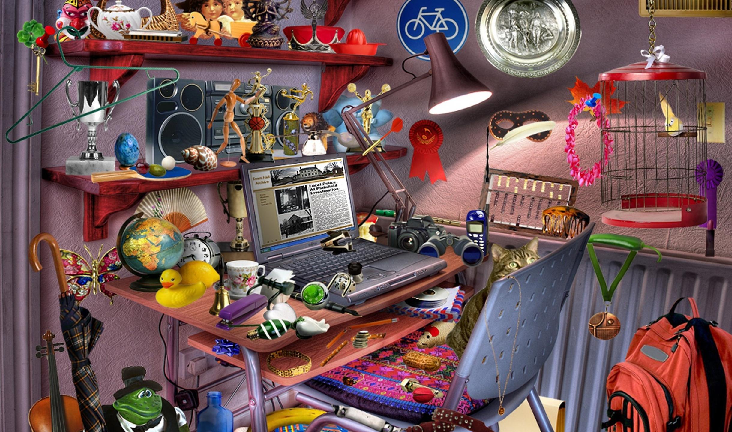 Computer met chaos